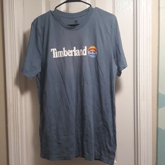Timberland t Shirt First Virginia Beach Something in the water Pharrell sz.L - Picture 1 of 3